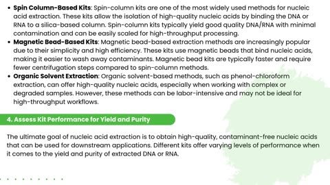 How to Maximize DNA and RNA Yield with the Right Extraction Kit