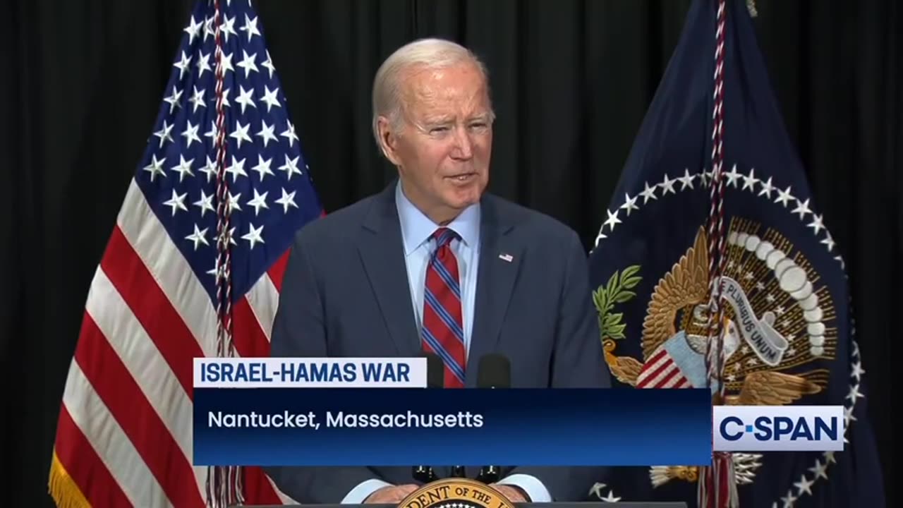 Biden: It's Worthwhile To Put Conditions On Aid To Israel!