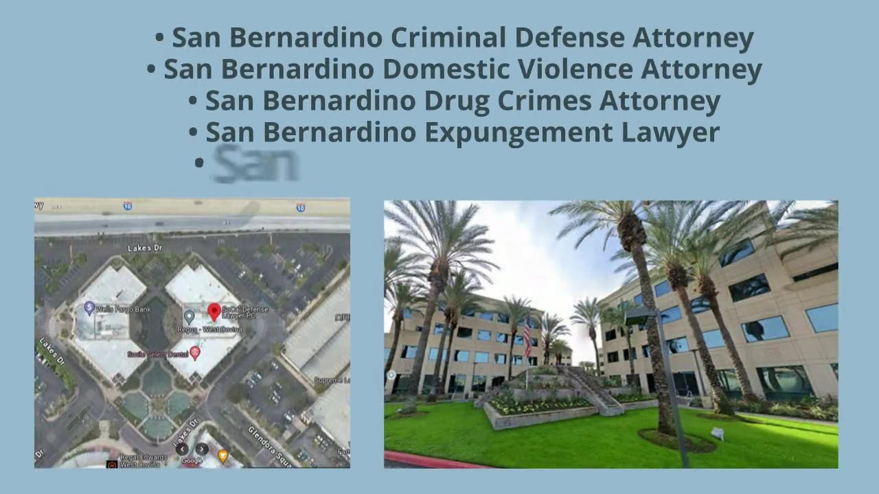 San Bernardino Criminal Defense Attorney