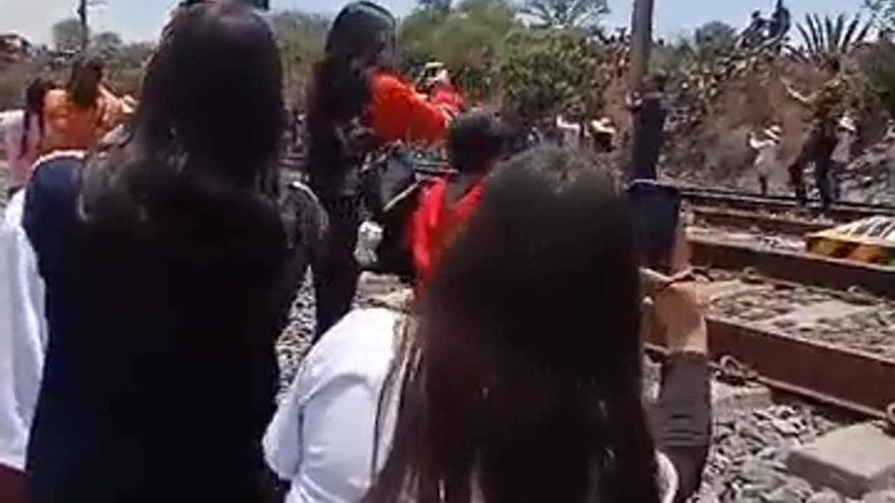 Woman struck and killed by a moving train while trying to take a selfie