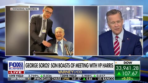 George Soros' Son BRAGS About Meeting Kamala As If That Was Something To Be Proud Of