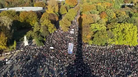 Tens of thousands gather in Berlin to protest against Tehran regime