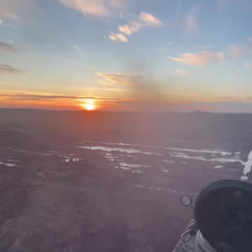 Firing a AAA Gun into Russian Positions