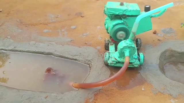 DIY how to make cow shed | house of animals | horse house – cow shed | mini hand pump