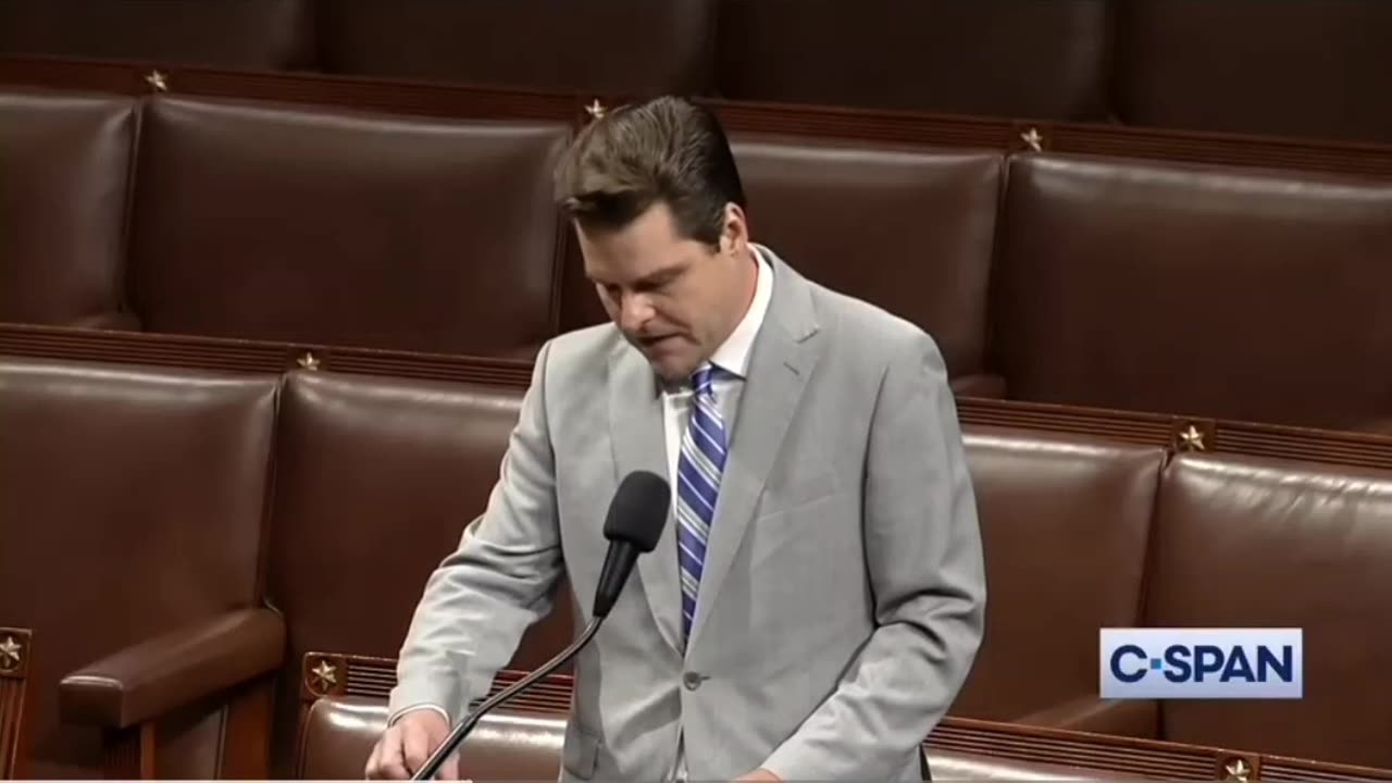 Matt Gaetz torches Kevin McCarthy!!