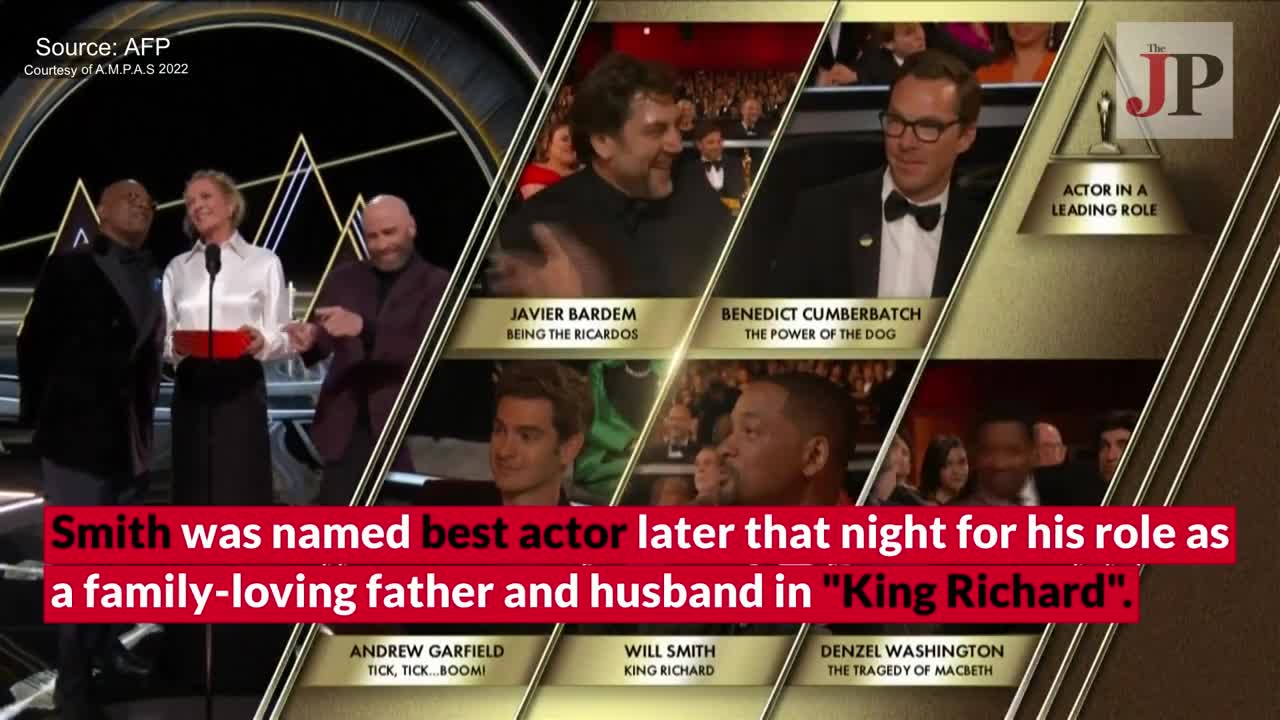 'CODA' triumphs at Oscars, as Will Smith slaps Chris Rock onstage