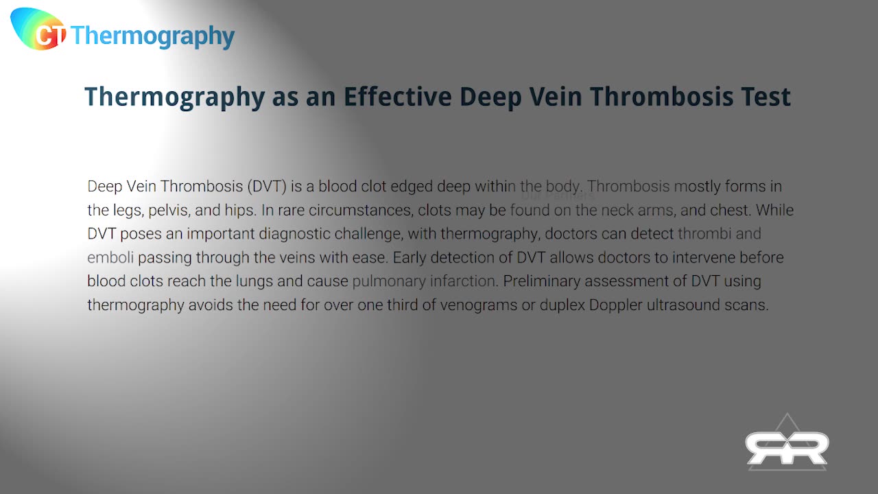 [Thermographic Imaging show MassiveBloodClots]