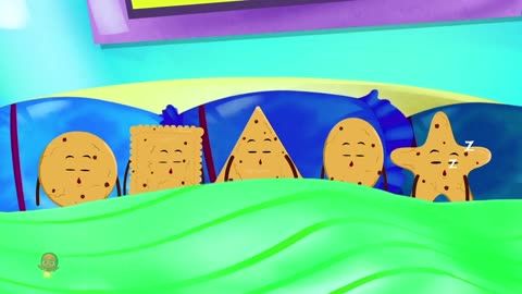 Five Little Shapes, Learning Video and Preschool Rhyme for Babies