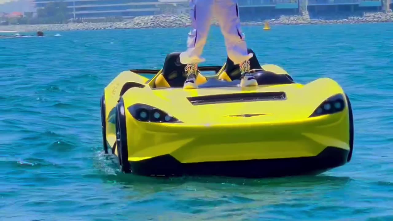 Dubai water Car