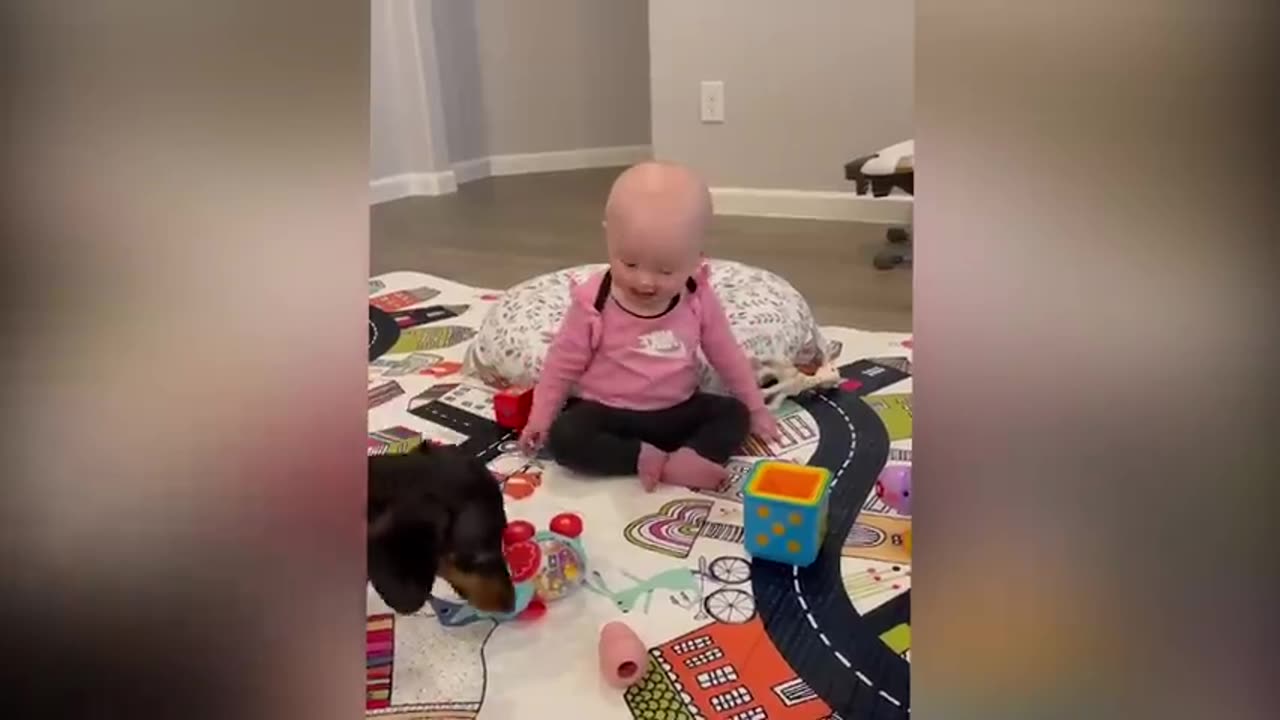 Cutest Babies Play With Dogs And Cats Compilation -- Cool Peachy