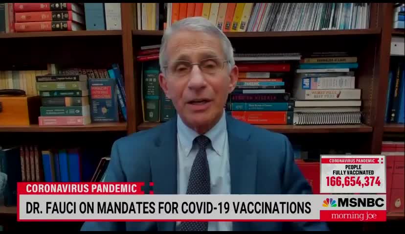 Dr. Fauci calls on Vaccine Mandates to be Re-instated