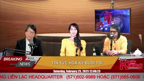 TIN TỨC HOA KỲ BUỔI TỐI - 02/25/2023 - The KING Channel