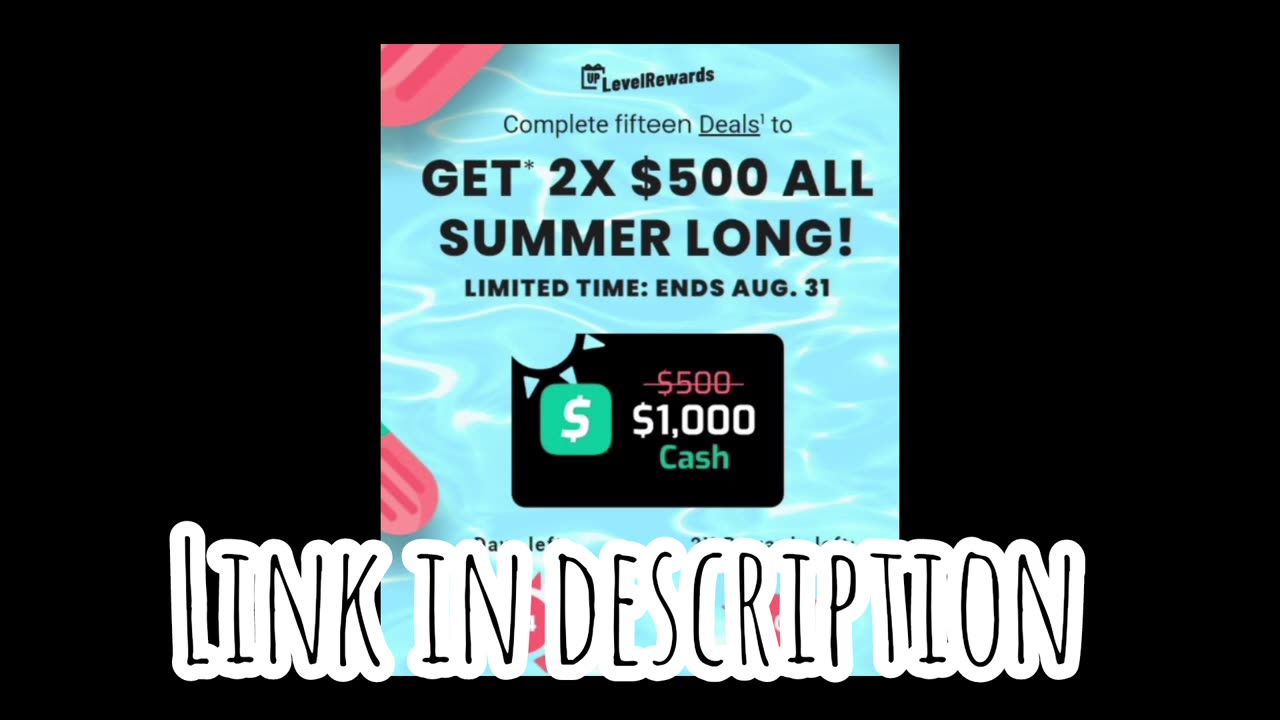 Enter for $1000 Cash for Summer