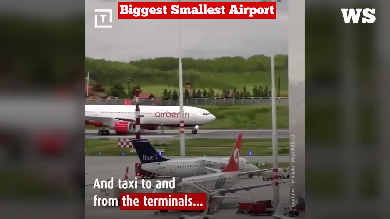 The biggest smallest 'replica' airport in the world...