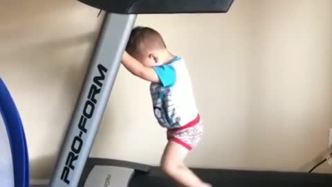 Baby Exercise time