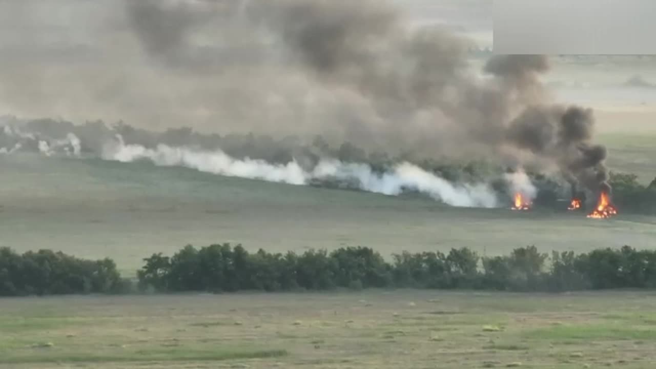 American M1097 Avenger air defense system based on the HMMWV armored car obliterated