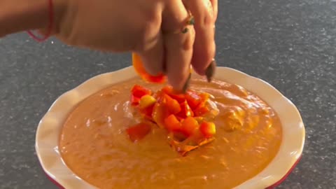 Roasted Red Pepper and Lentil Dip