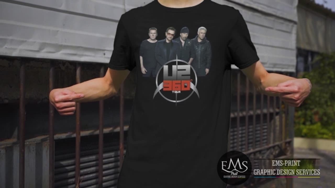 U2 Band Shirt