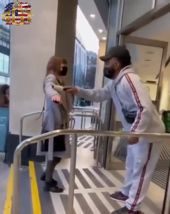 This guy uses a lint roller to demonstrate how the sheep will comply