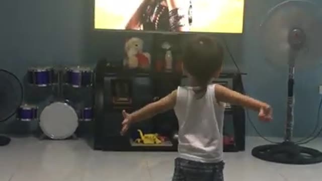 Tiktok Dance at 2y.o. Gavin