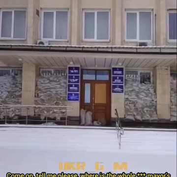 It looks like the entire Ukrainian administration has fled from Kramatorsk