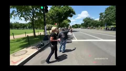 Rolling Thunder Rally (clips) in D.C. 5-29-22