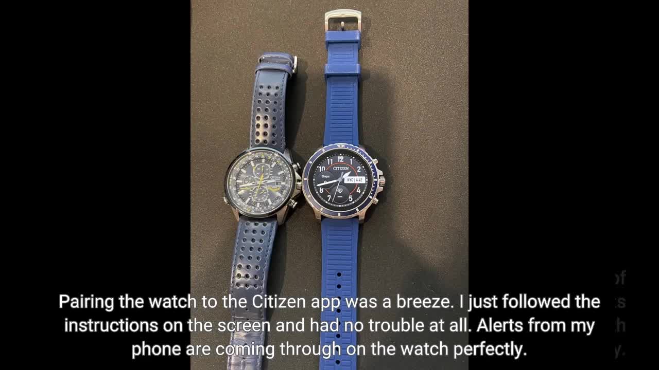 Citizen CZ #Smart Gen 1 Stainless Steel #Smartwatch-Overview