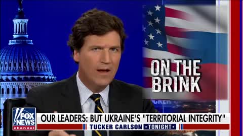 Tucker Why is the United States doing this