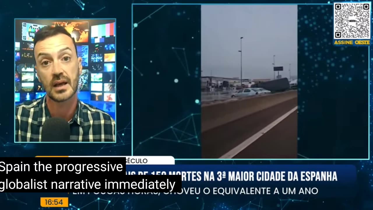 Did the 😈 controllers of the world use haarp in Spain?