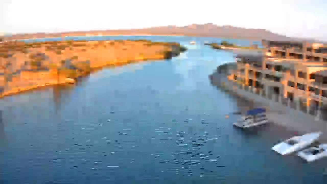West side of the channel