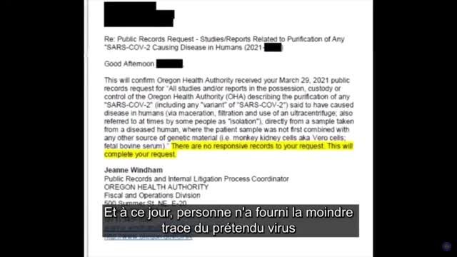 DES PREUVES FLAGRANTES QUE CE PSEUDO VIRUS N'A JAMAIS ÉTÉ ISOLÉ CONTINUENT DE S'ACCUMULER !