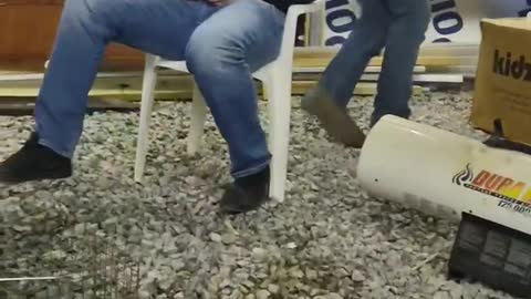 Taking Out Chair Takes a Couple Tries
