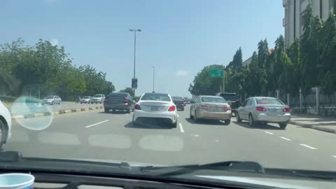 Driving Through The Street Of The Busiest Area In Abuja, Nigeria 🇳🇬 Capital Territory