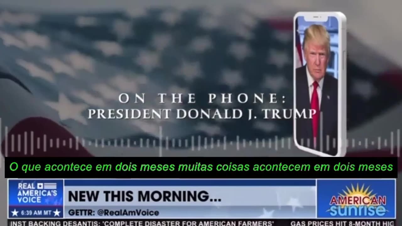 Entrevista Completa do Presidente Donald J Trump no programa John Fredericks