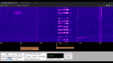 E11 Oblique 24/11/2022 0930 UTC 7469kHz