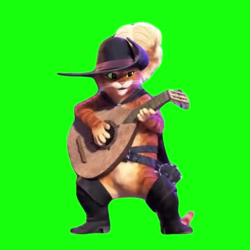 Who is Your Favorite Fearless Hero? - Puss in Boots | Green Screen