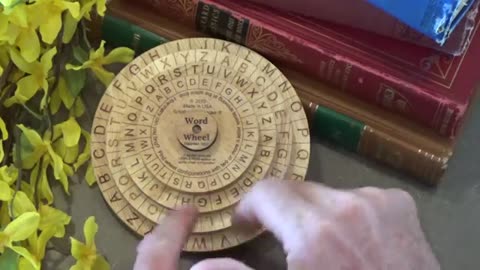Word wheel puzzles