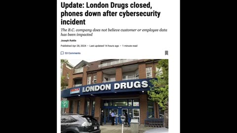 A LARGE SCALE CYBER ATTACK IS COMING- A MAJOR PHARMACY JUST GOT HIT AND CLOSED ALL OF THEIR STORES-