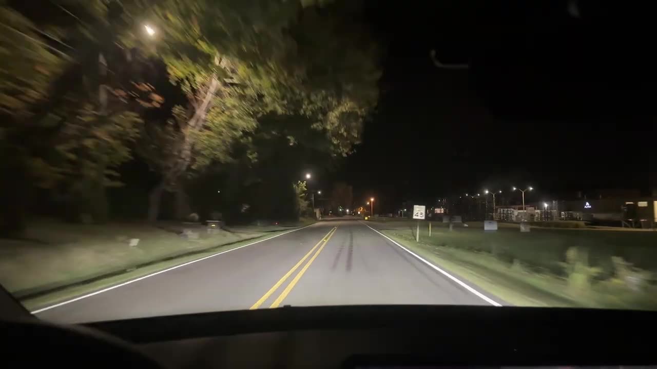 2021 Tesla Model Y on 2022.40 High Beam Test