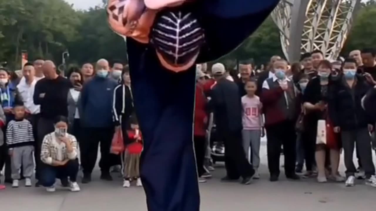 Beautiful dance step