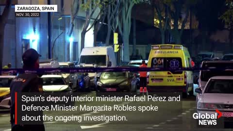 Spain officials investigating after at least 6 letter bombs sent to embassies, arms company