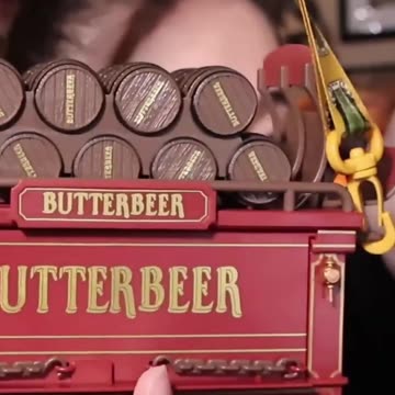 Unveiling the Universal Studios Butterbeer Cart: A Must Have Collectible! #themepark #harrypotter