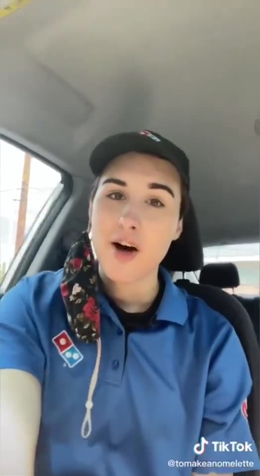 Delivery driver gives advice