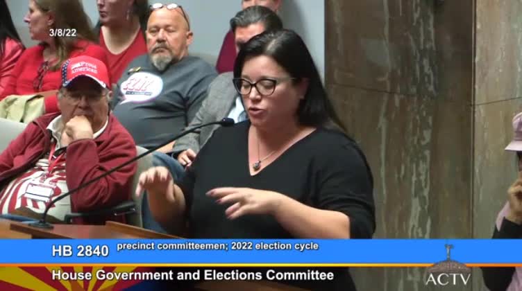 Lobbyist Explains How Precinct Committeemen Language Came About In Arizona Bill