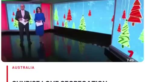 Revoluting channel 7 Australia promoting segregation at Xmas