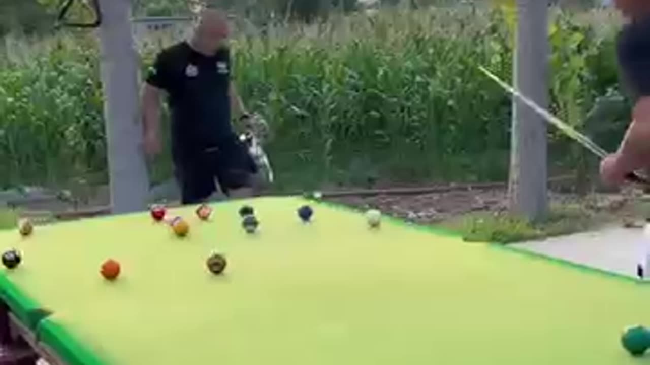 Funny video billard millions of views