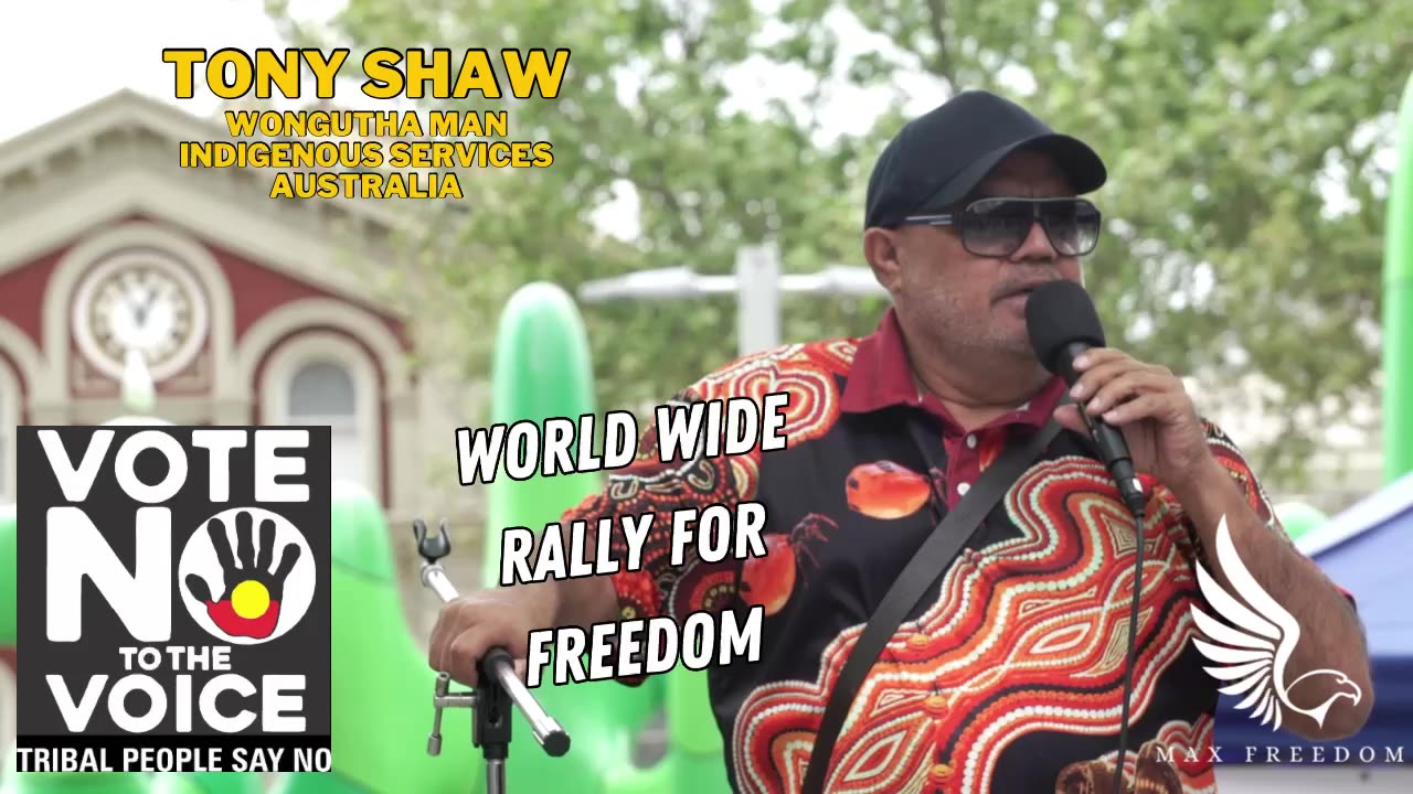 TONY SHAW - NO TO THE VOICE !