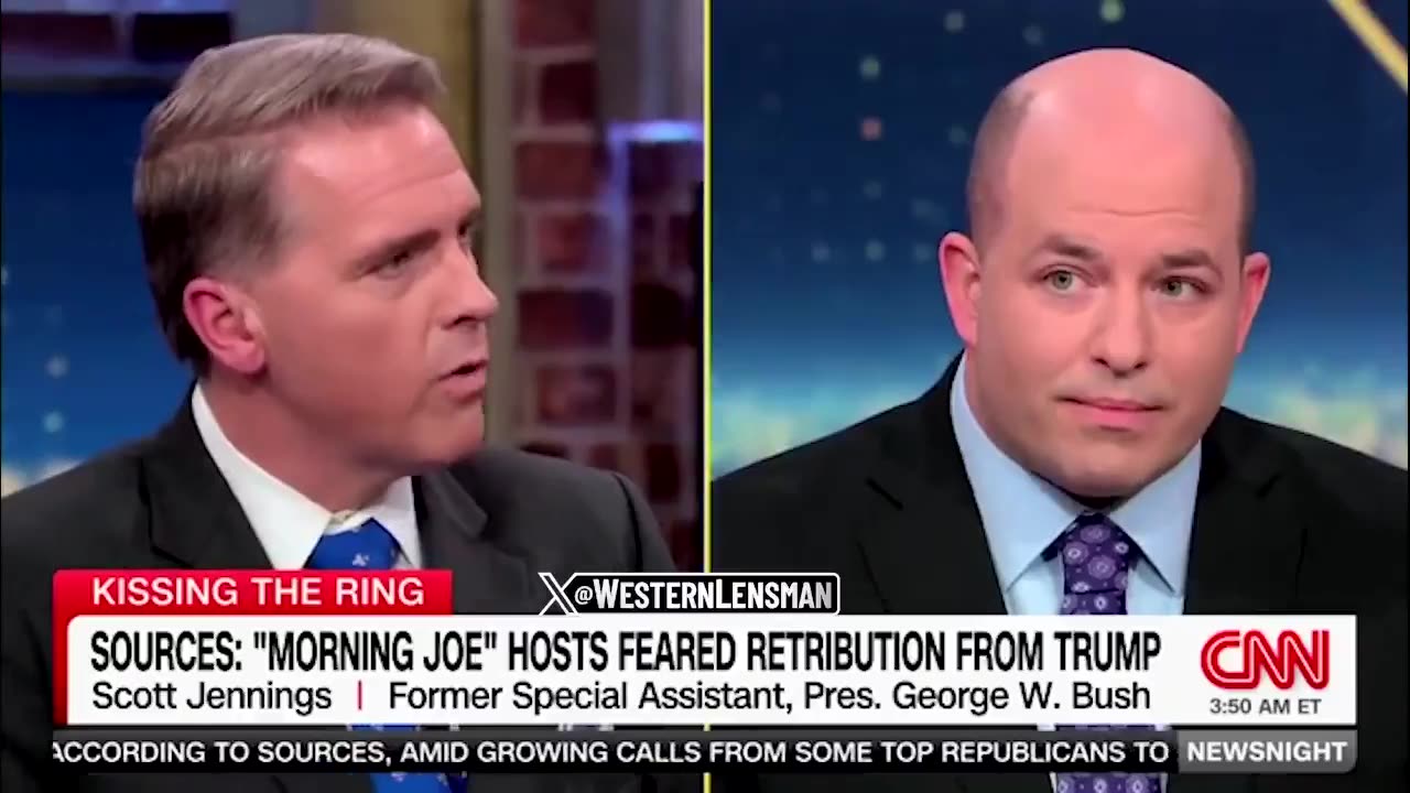 Scott Jennings Mocks Brian Stelter's 'Retribution' Claim: Inside Joe and Mika's Meeting with Trump