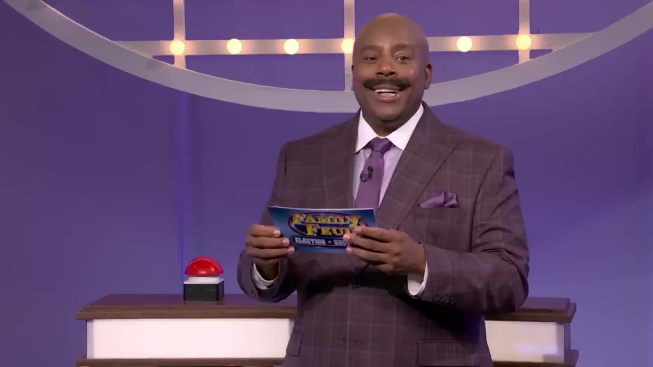 Family Feud Election 2024 Cold Open - SNL: A Hilarious Political Showdown