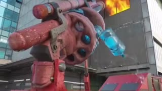 An interesting concept of a fire truck